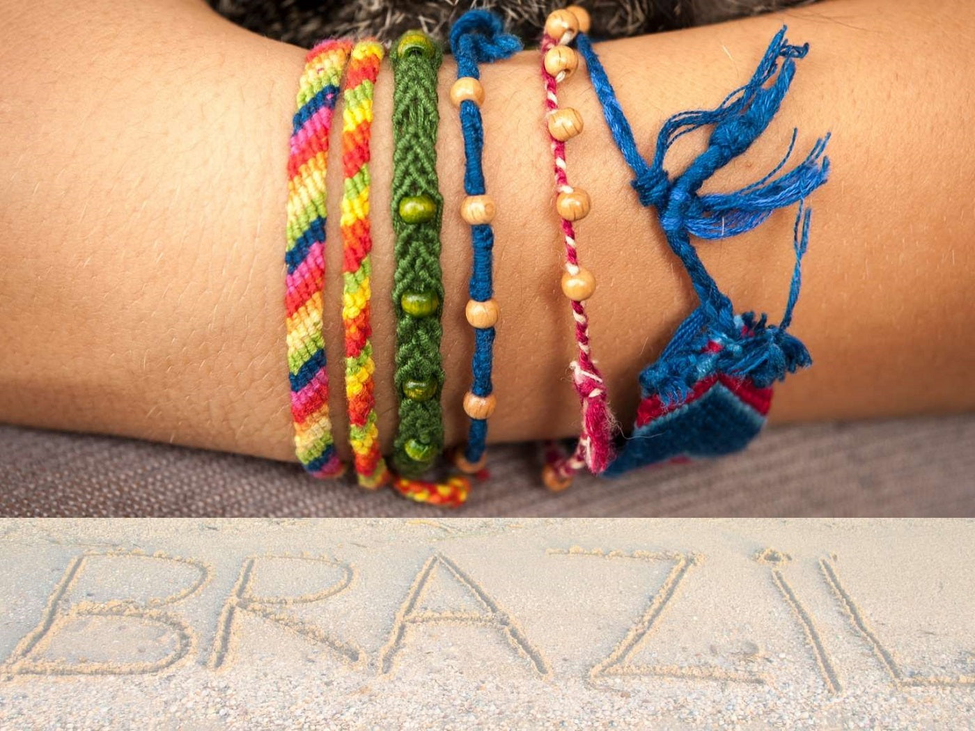 Wave Bracelet - Beaded Macrame Bracelet Kit 
