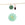 Beads wholesaler  - Green aventurine pendant 12mm astrological sign Scorpio - Hole: 1mm (1)