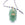 Beads Retail sales Aventurine hand of fatma and crystal eye pendant 27x17mm (1)