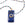 Beads wholesaler  - Lapis lazuli rectangle pendant and blue stone cabochon 25x14mm (1)