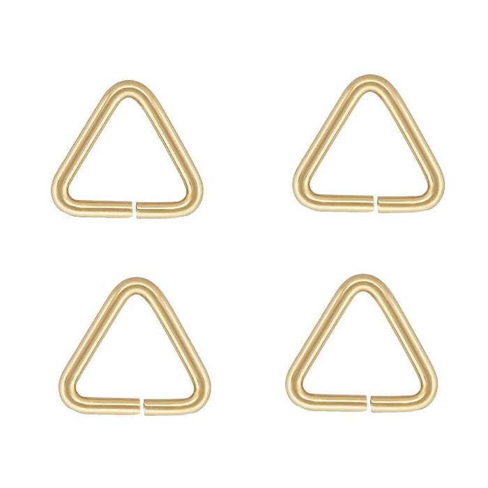 Triangle bail for gold filled pendant 5x0.64mm (4)