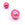 Beads wholesaler  - Murano round ruby ​​and silver bead 12mm (1)