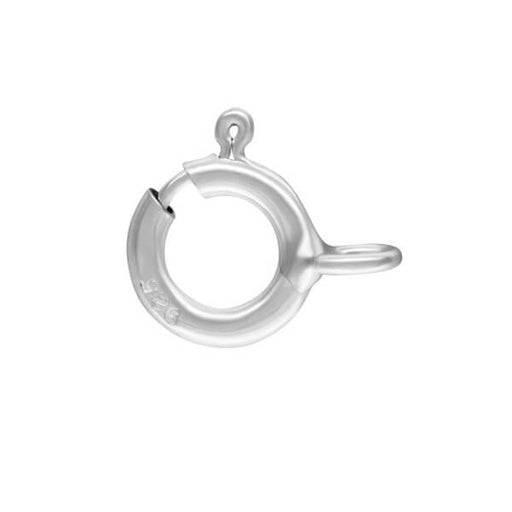 Buy Round spring clasp 5.5mm sterling silver soldered ring (4)