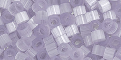 cc1504 - AIKO Toho Beads 11/0 tube Fiber-Optic Lavender Mist (2g)