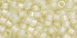 cc1902 - AIKO Toho Beads 11/0 tube Cheesecake Pearl Luster (2g)