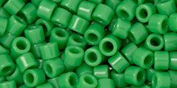 cc47D - AIKO Toho Beads 11/0 tube Opaque Shamrock (2g)