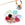 Beads Retail sales Drop pendant glass bead mix color 6x4.5mm - hole: 0.8mm (10)