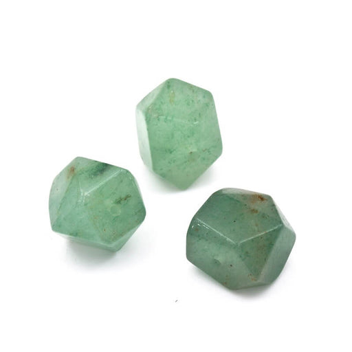 Buy Natural aventurine polygon beads 8-10x10mm - Hole: 1mm (3)