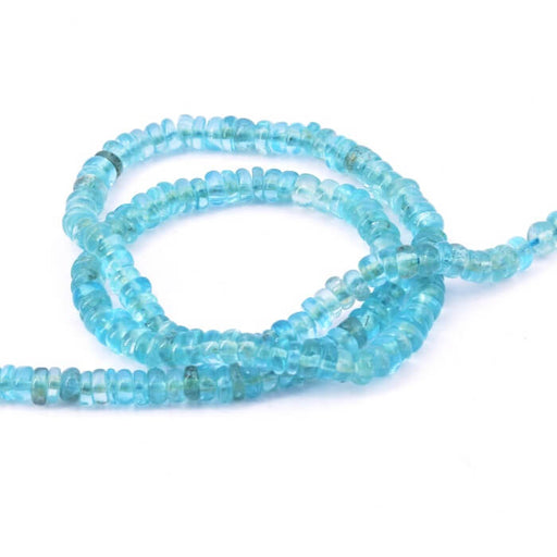 Apatite Rondelle Bead 4x1-3mm (1 Strand-33cm)