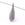 Beads wholesaler  - Drop pendant paved rhodium Brass with zircon 18mm - Hole: 1.5mm (1)