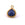 Beads Retail sales Faceted Drop Pendant Lapis Lazuli Set Brass Gilded Fine Gold 11x11mm (1)