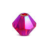 5328 swarovski xilion bicone light siam ab2x 4mm (40)