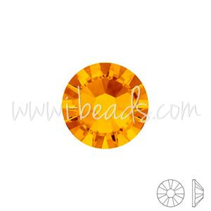 Buy Swarovski 2088 flat back rhinestones topaz ss16-3.9mm (60)