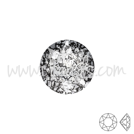 Buy Swarovski 1088 xirius chaton crystal black patina effect 6mm-ss29 (6)