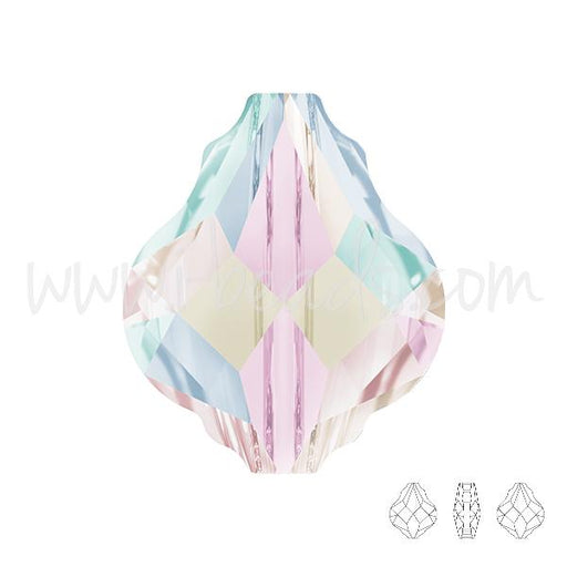 Swarovski 5058 Baroque bead crystal AB 10mm (1)