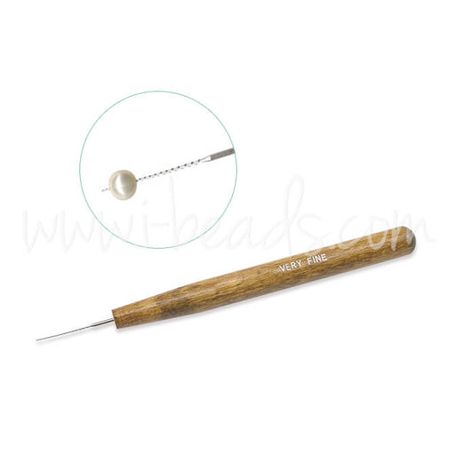 Beadsmith Wire Rounder Tool Bead Reamer Jewelry Tool Enlarging holes in  Beads and Pearls | 0.6MM Very Fine Reamer | T2-BR06 | Jewelry Making