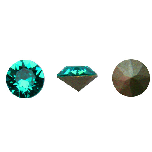 Buy Swarovski 1088 xirius chaton blue zircon 6mm-ss29 (6)