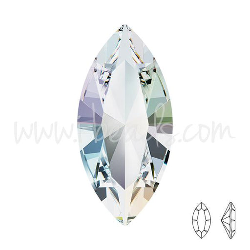 Buy Swarovski 4228 navette fancy stone crystal AB 15x7mm (1)